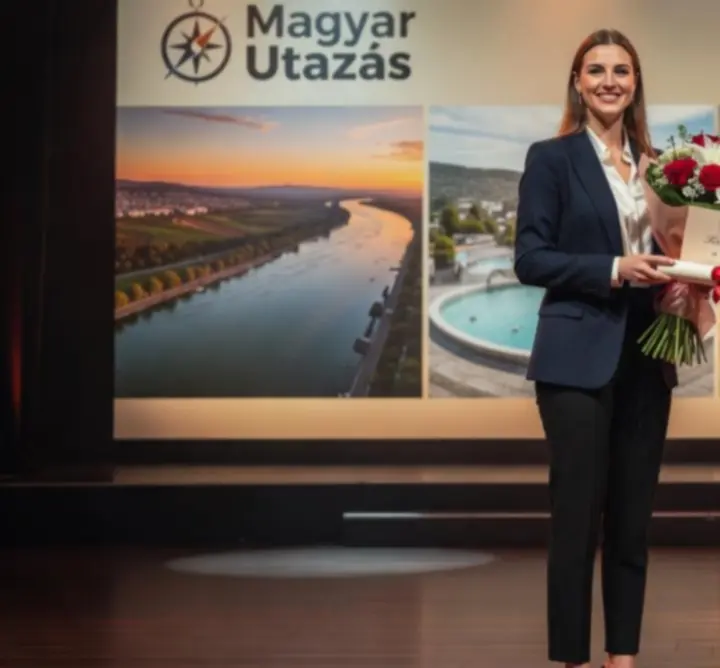 Díjátadó esemény, ahol a BUDGET TRAVEL TRENDS munkáját is elismerték.